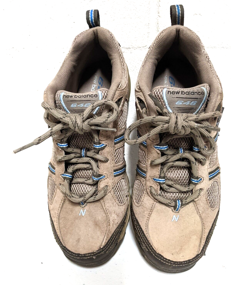 New Balance Womens Size 8.5B 646 Hiking Trail Shoes Tan