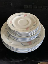 Citation "CORN PANSIES" Avonlea Dinnerware Collection Oven to Table 12 piece set