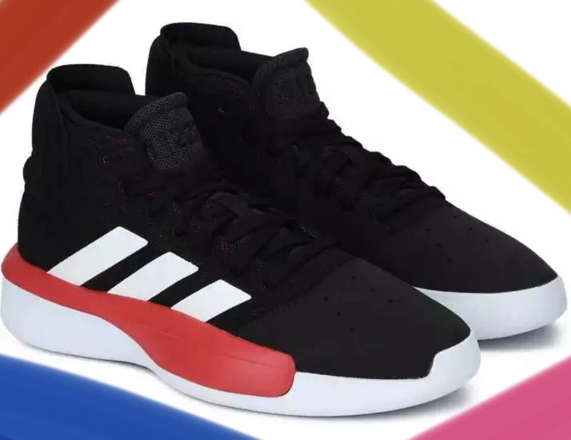 ADIDAS 2019 Pro Adversary Basketball BB9192 Black Red White Men&#039;s Size 8.5 | eBay