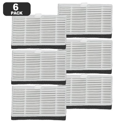 Replacement Washable Filters 6 Pack for For Honor Choice Robot Cleaner M1
