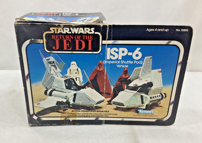 1983 Star Wars ROTJ Return of Jedi ISP-6 Shuttle Boxed Complete & Insert FREESHP