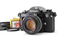  N MINT w/ Seoul Olympics Strap Nikon FA Black Ai Nikkor 50mm F1.4 From JAPAN