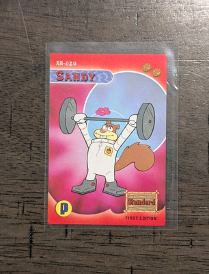 2003 Spongebob Squarepants Aquatic Amigos Card - 020 Sandy
