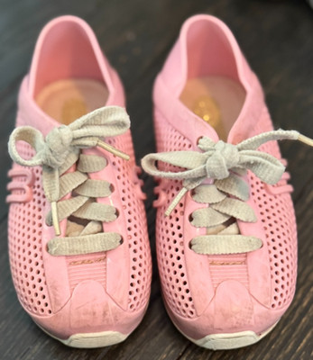Mini Melissa Love System Girls Toddler Jelly Sneaker Pink size 8