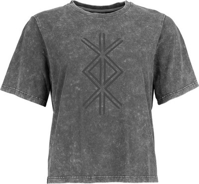 Black Premium by EMP Damen Pagan Roots Protection Rune schwarz