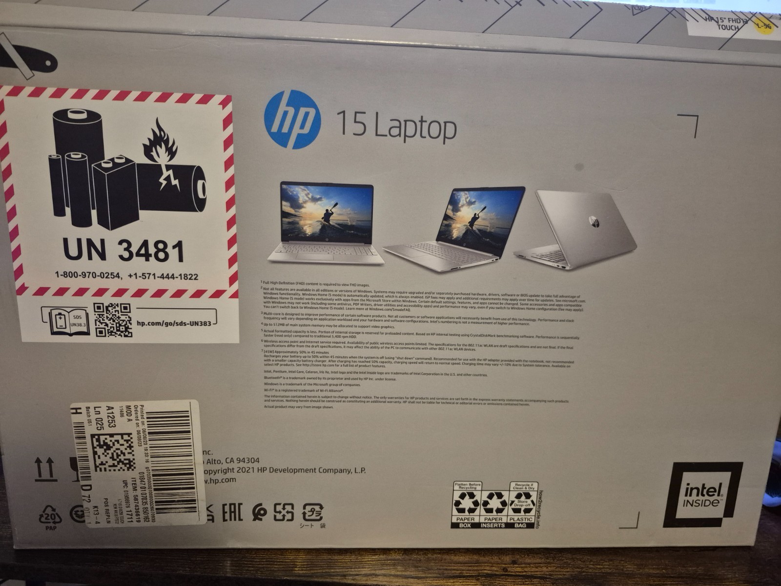 HP 15-dy2132wm Touchscreen Laptop