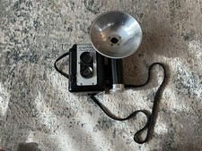 Vintage Argoflex Seventy-Five Camera with Flash  Case   Argus Lumar 75mm Lens