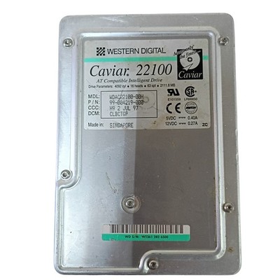 Western Digital Caviar 22100 WDAC22100-00H CLBCTGP 99-004219-000 HDD