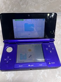 Nintendo 3DS Midnight Purple Portable Gaming Console