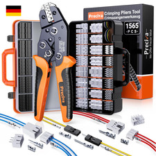 Crimpzange Set mit Aufbewahrungskoffer 1565 t...