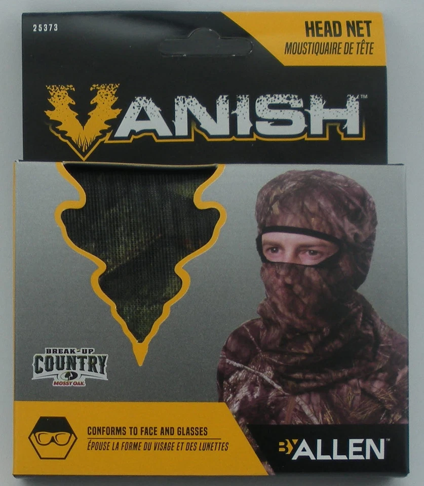Allen 25370 Mesh Full Head Face Net Mossy Oak Country Camo - Image 2 of 3