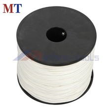 1/8"  500' White Solid Braid Nylon Rope on a Sturdy Spool Braid Rope Industrial