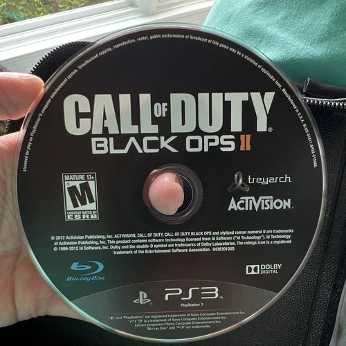 Activision Call of Duty: Black Ops II PS3 2012 M-Mature Series Disc Only