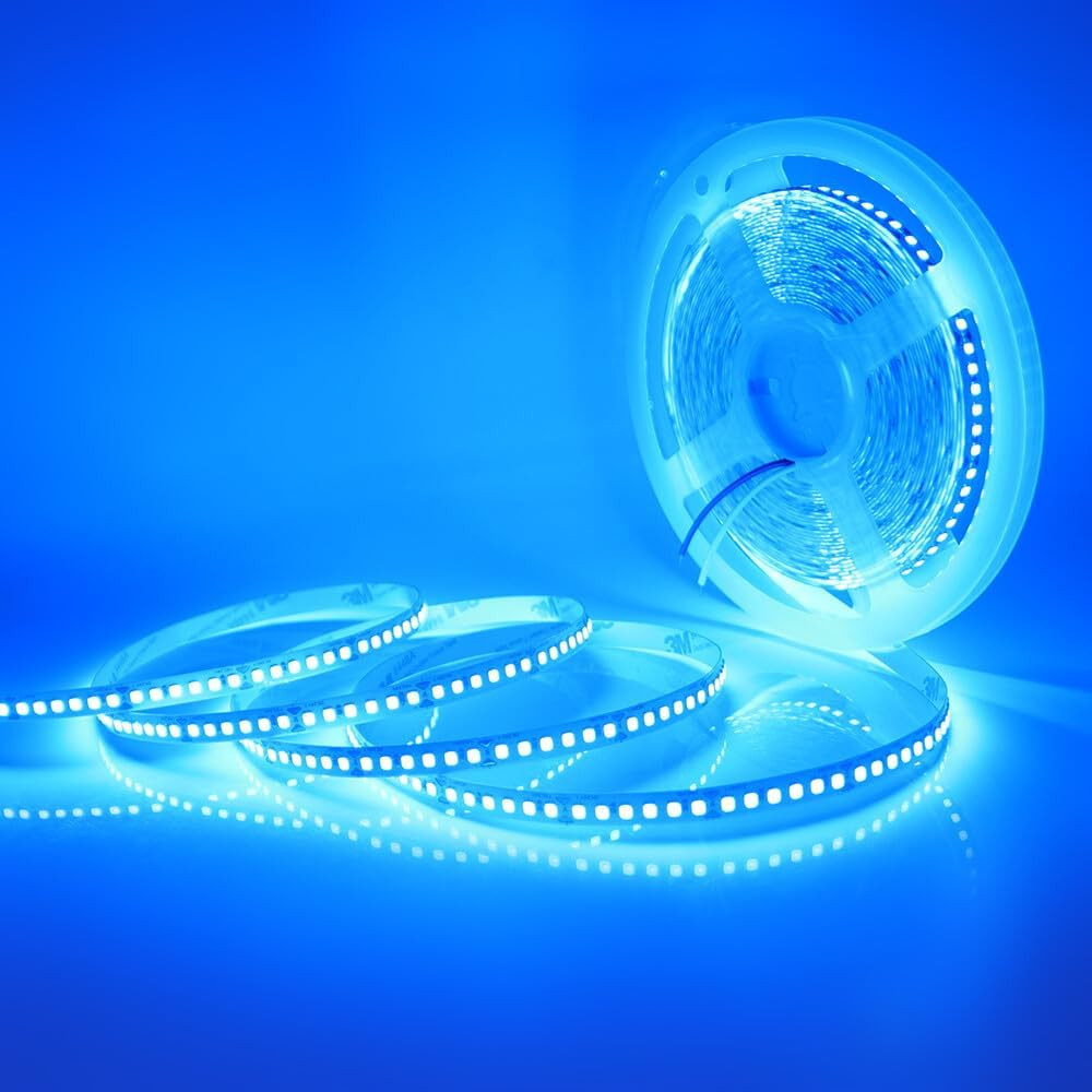 24V Striscia LED [10M, Blu], 180 Led/M SMD2835 Striscia LED Flessibile Ad Alta L
