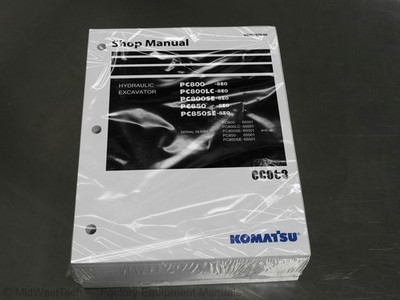 Komatsu PC800-8E0,PC800LC-8E0,PC800SE-8E0,PC850,PC850SE Excavator Service Manual