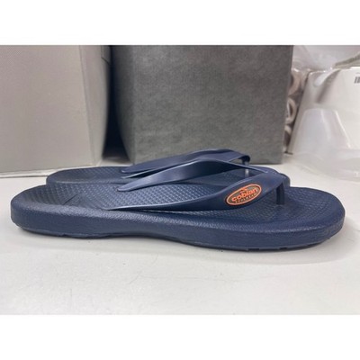 Cobian Soulwear Mens Navy Blue Flip Flop Sandals Size 10/11 Thong Slides