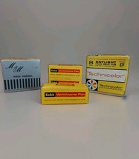 Vintage Film Bundle Kodak Verichrome Pan B W 120 1960s 8mm Technicolor M M NOS