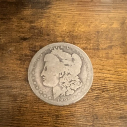 1895 New Orleans Morgan Silver Dollar $1 AG (About Good) Circulated