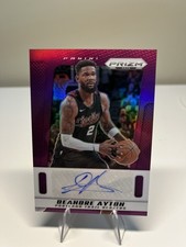 2024-25 Prizm Deca Deandre Ayton Purple /49 AUTO TRAIL BLAZERS, good to grade!
