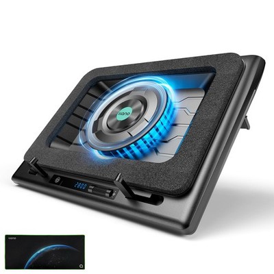 Gaming Laptop Cooler, V12 Laptop Cooling Pad Stand with 5.5inch Fan, Fast Coo...
