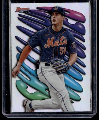 COLIN HOUCK 2023 BOWMAN'S BEST SHELLACKED NEW YORK METS #SH-24