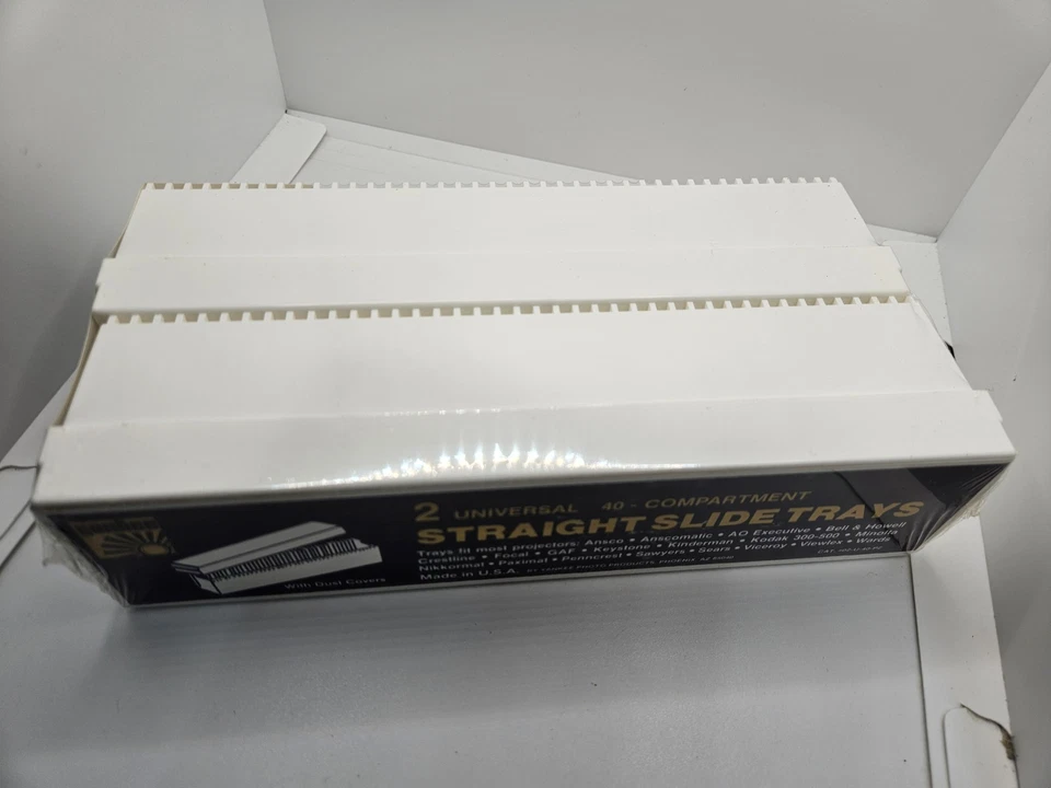 Nuevo Sellado Yankee 2 Universal 40 Compartimentos Bandejas Deslizantes Rectas con Cubiertas Antipolvo Foto 2 de 4