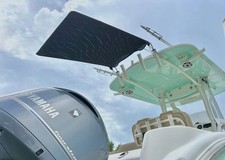 Rocket Launcher Stern Center Console Boat Sun Shade BLACK Dev Fishing SS 50