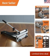 Laminate Floor Cutter, 13 Vinyl Floor Cutter with Wheels Easy Angle Leng...
