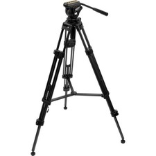 Magnus VT-4000 Video Tripod with Fluid Head 65mm Ball Mount 8.8lb Load Capacity