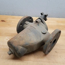 Mueller Steam 2.0-125F-01 Basket Strainer, 2", Cast Iron, Flanged Ends. - USED