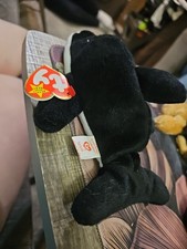 Ty Beanie Baby - SPLASH the Whale (8 Inch) MWMT Plush Stuffed Animal Toy Gift