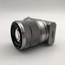 Sony Alpha NEX-5N Mirrorless Silver Camera Kit Lens E 18-55mm f/3.5-5.6 OSS