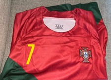 Size 28 Kids Replica Cristiano Ronaldo Portugal National Jersey Number 7