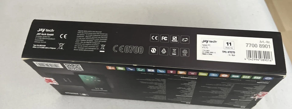 Jay- tech Tablet PC XTE 7D Schwarz - Bild 3 von 3