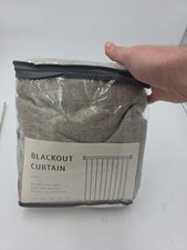 INOVADAY 100 Blackout Curtains 84 Inches Length 2 Panels Set, Back Tab/Rod Pock