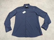 Castelli Shirt Mens Medium VG Atelier Business Xacus Smart Classic Top Preppy M