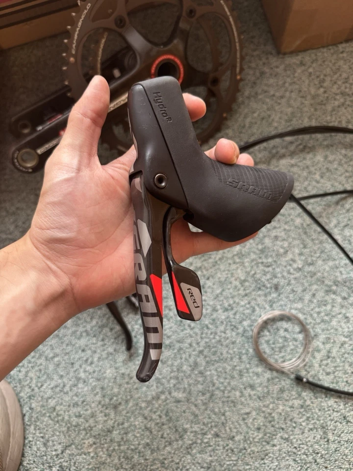 SRAM Red Hydraulic rim Shifters and Brakes 22 Speed READ DISCRIPTION - Image 3 of 3