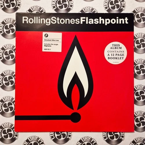 THE ROLLING STONES - FLASHPOINT Vinyl LP Album 1991 Original Rock Pop Blues
