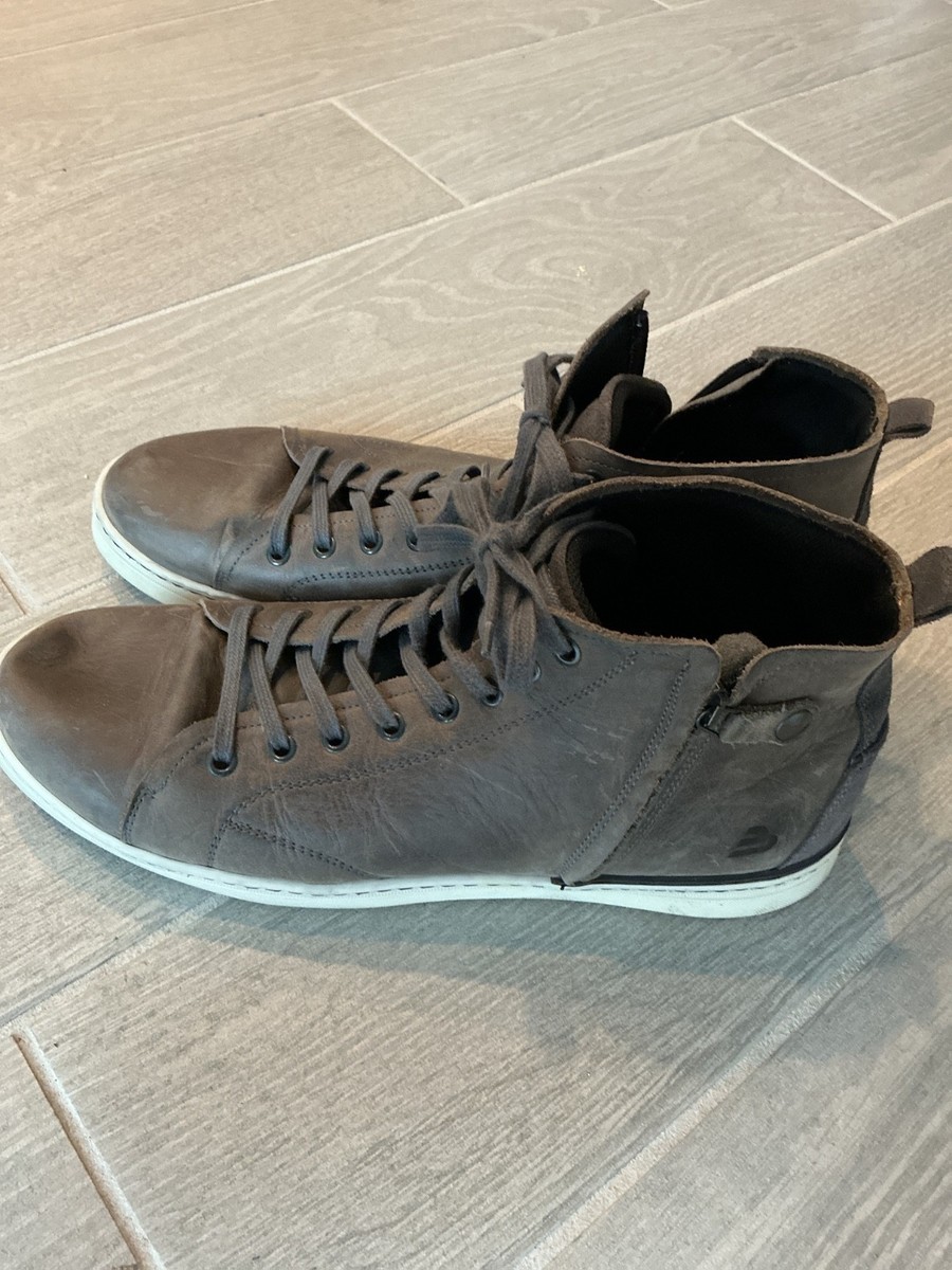 Bull Boxer Men\'s Leather Boots Sz 10 US 43 EU - Grey - Portugal Laces Zip Up Bull Boxer Men main image 4