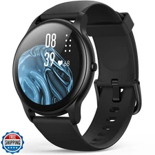 AGPTEK Smart Watch for Women Men, 5ATM Waterproof Smartwatch for Android and 