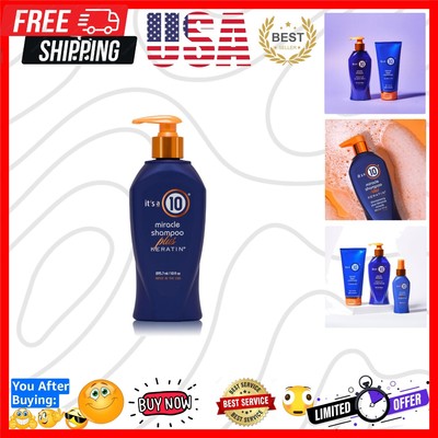 Miracle Shampoo Plus Keratin, 10 Fl Oz