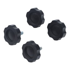 4pcs Lock Knob Set for Bakflip MX4 G2 for tonneau Cover Model 356A0014 Black