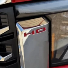 RED 20-25 Silverado GMC HD Plastic Lettering NOT VINYL