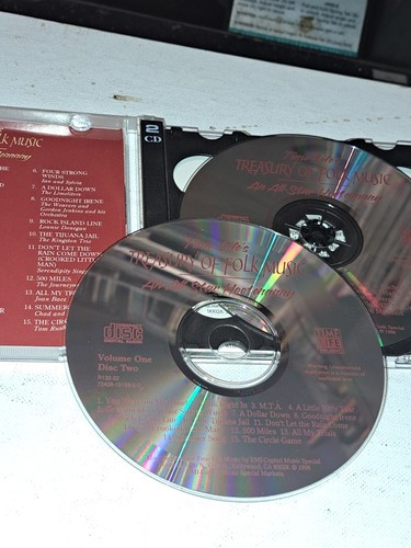CD Time Life's Treasury of Volksmusik: An All-Star Hootenanny (1996 2 CD SET) - Bild 3 von 4