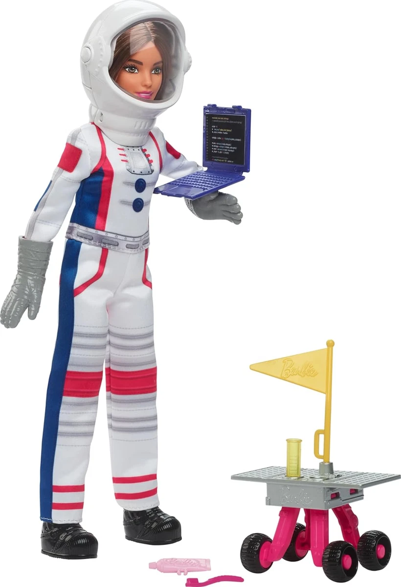 Barbie 65Th Anniversary Doll 10 Accessories Astronaut Set with