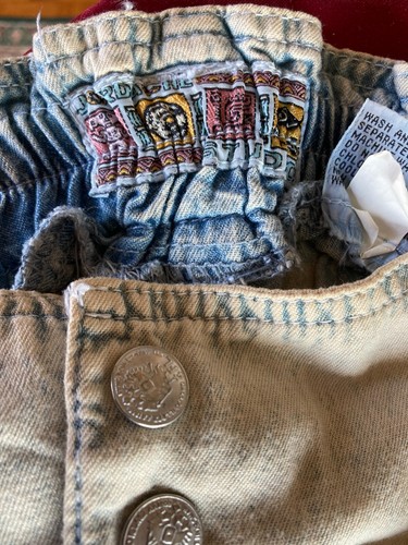 Jordache vintage faded/washed denim jeans junior sz 16 straight leg NWNT - Picture 10 of 10