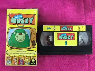 INGLES CON MUZZY VHS Kassette Tape PAL COLUMBIA Band Salvat Nummer 1
