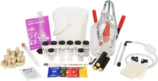 Premium Fruit Wine Making Equipment & Ingredient Kit - Deluxe 1 Gallon Complete
