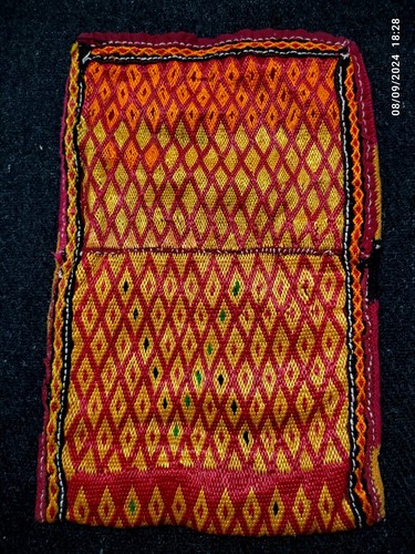 INDIAN BANJARA VINTAGE ANTIQUE KUTCHI RABARI ETHNIC TRIBAL HANDMADE BOHO BAG 03 - Picture 6 of 10