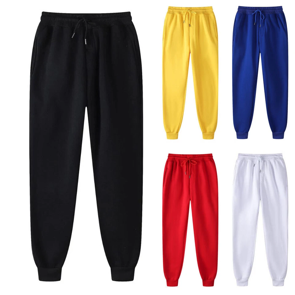 Pantalon De Jogging En Polaire Pour Homme Avec Poches Pantalon De / - Photo 4/4